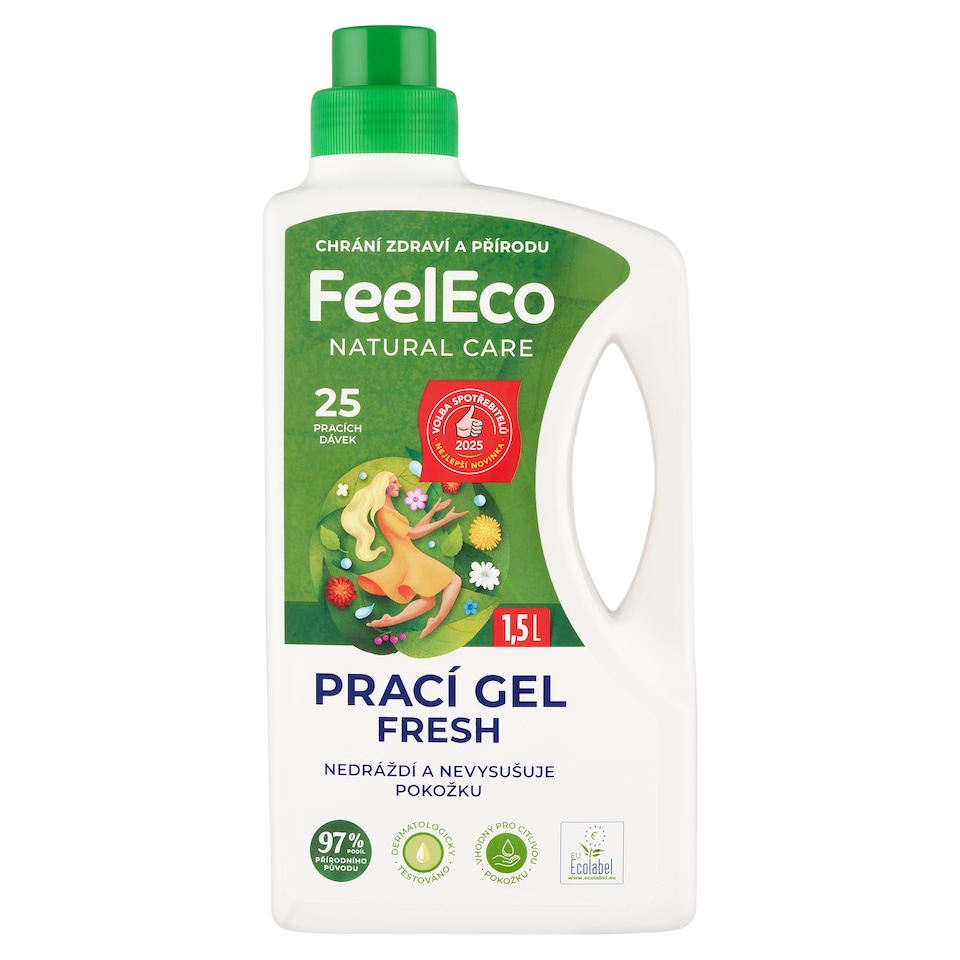 FeelEco Fresh prací gel 25 praní 1,5l