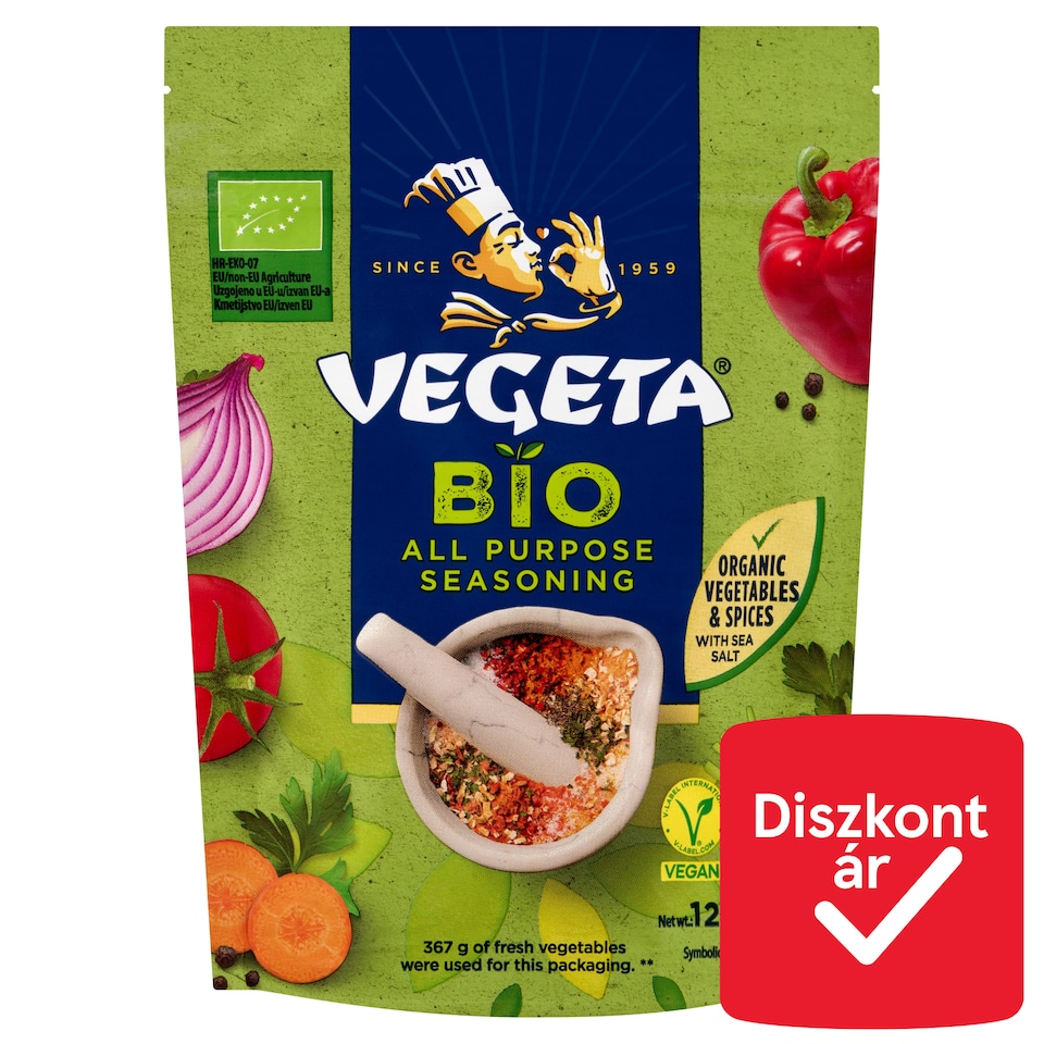 Vegeta bio ételízesítő 120 g  1. kép
