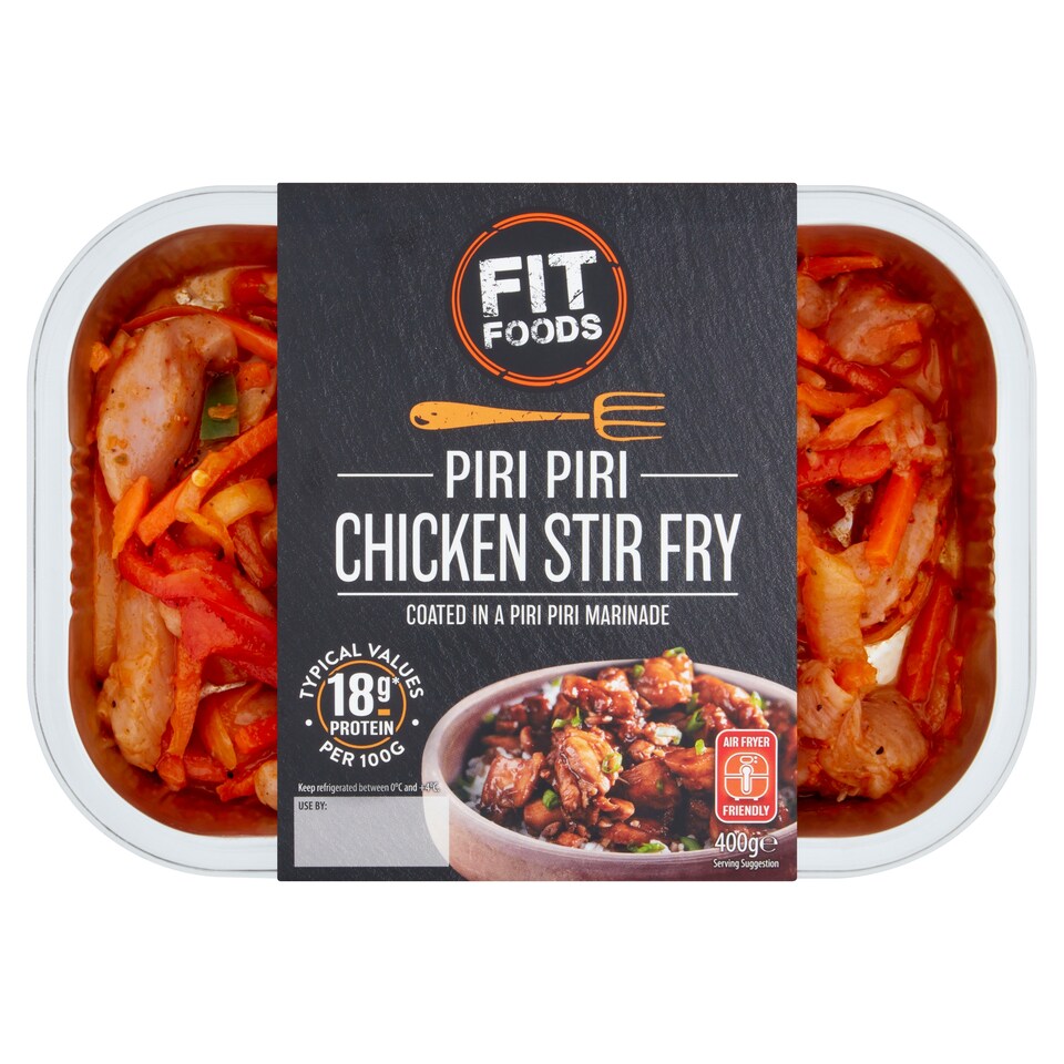 Fit Foods Piri Piri Chicken Stir Fry 400G