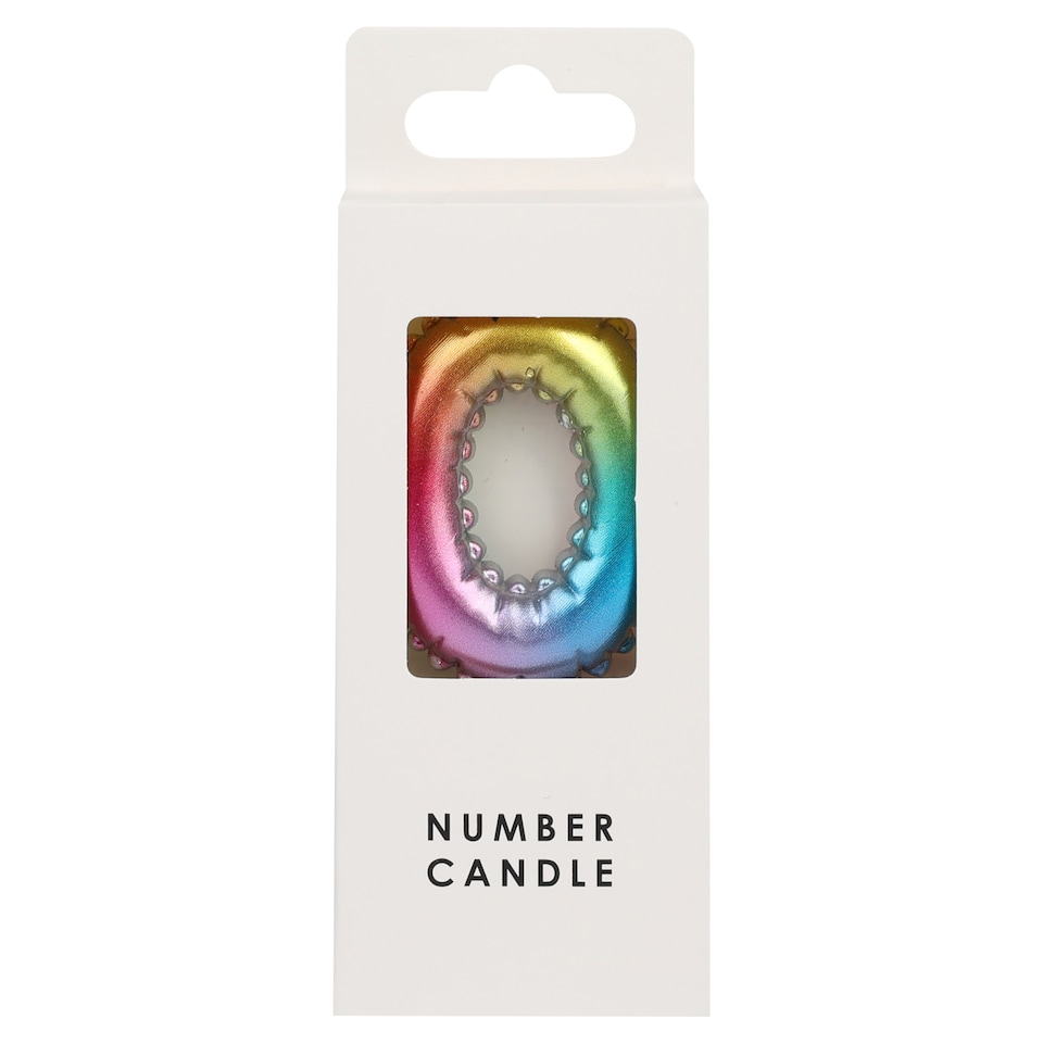 TABLE FUN NUMERICAL CANDLE NO. 0
