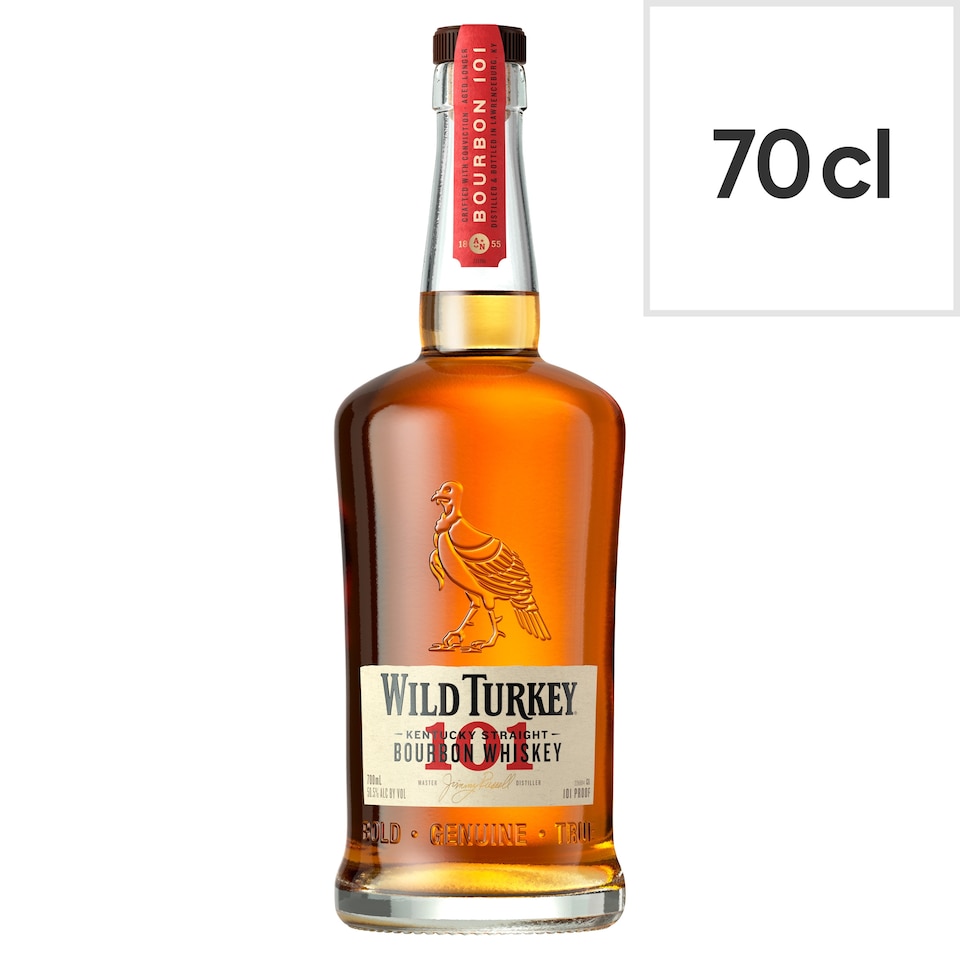image 1 of Wild Turkey 101 Kentucky Bourbon Whiskey 70cl