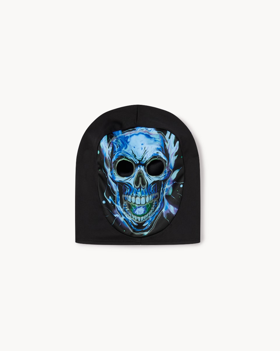image 1 of F&F Boys X-Ray Skeleton Fancy Dress Costume in Blue