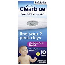 Clearblue Digital Ovulation Test Kit 10 Tests