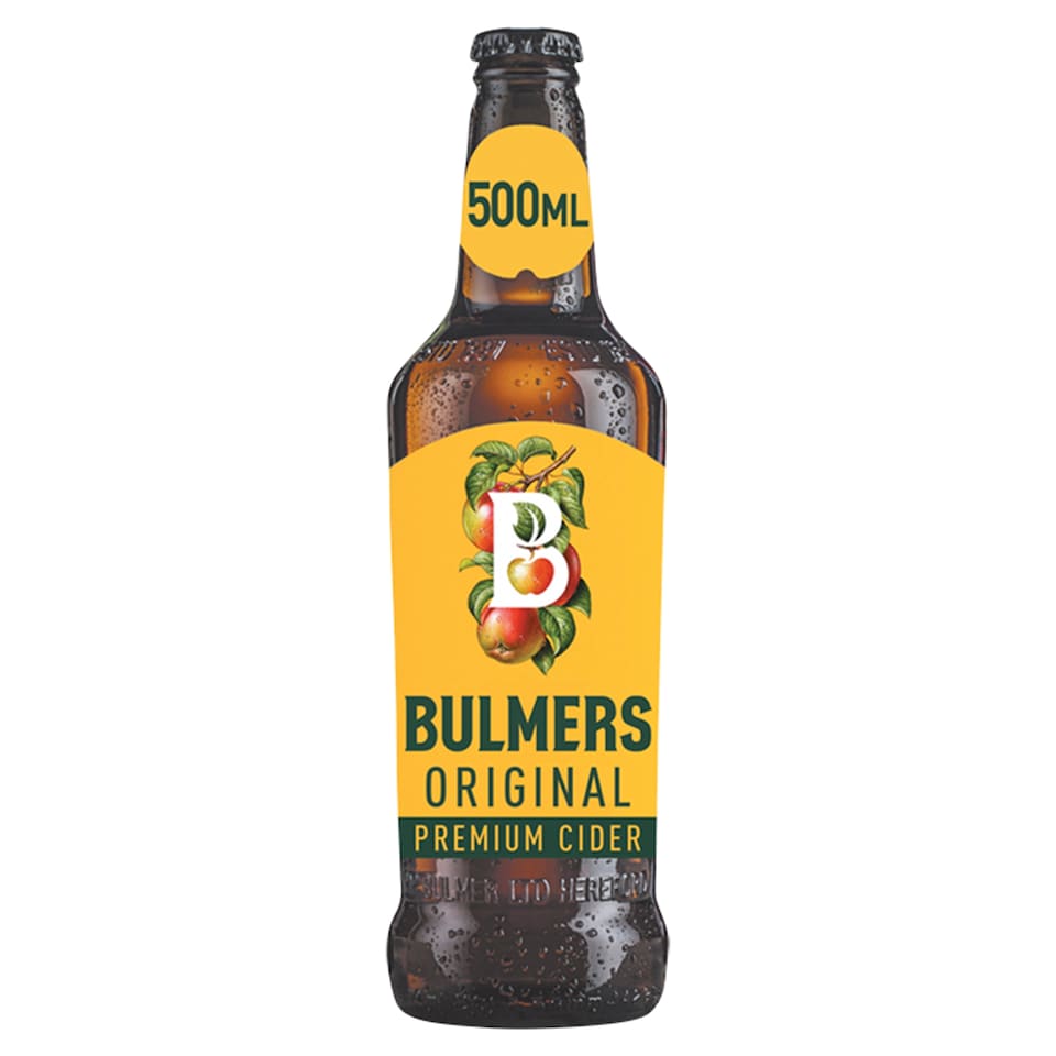 image 1 of Bulmers Original Apple Cider 500Ml Bottle
