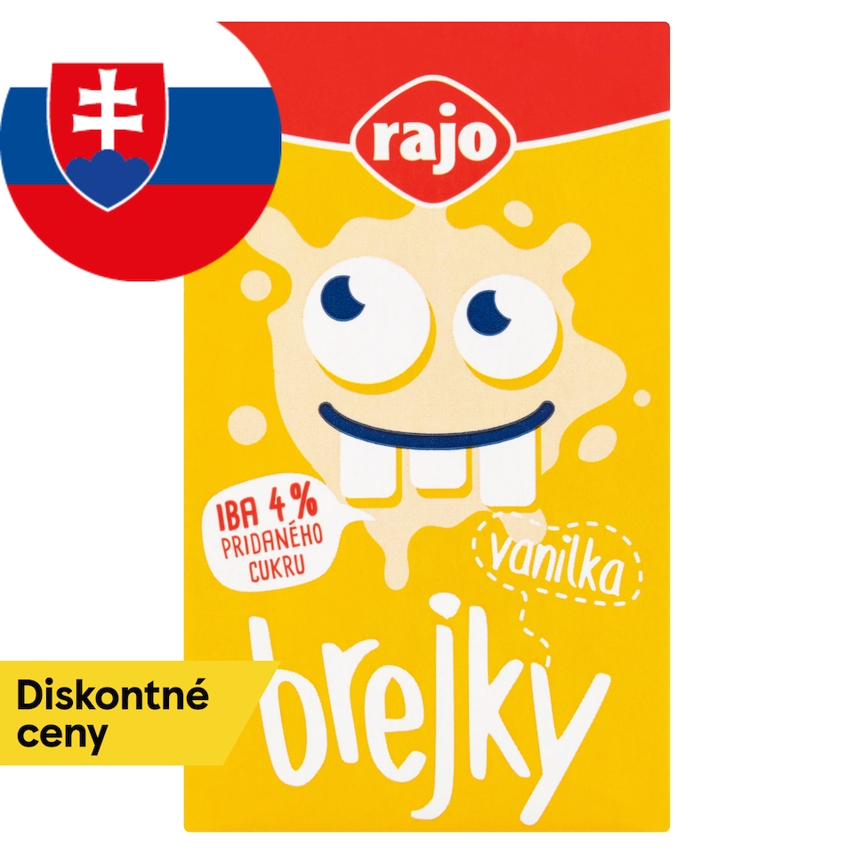 obrázok 1 z Rajo Brejky Vanilka 250 ml