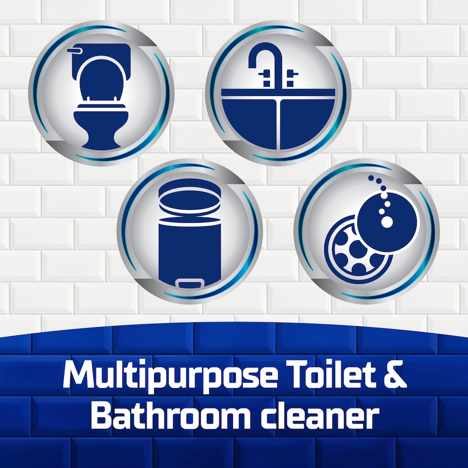 image 1 of Domestos Thick Bleach Original Toilet & Bathroom Cleaner 750ml