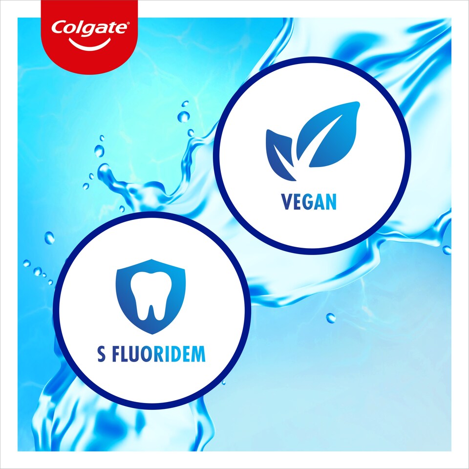 Obrázek 1 pro produkt Colgate Plax Cool Mint ústní voda bez alkoholu 1000 ml