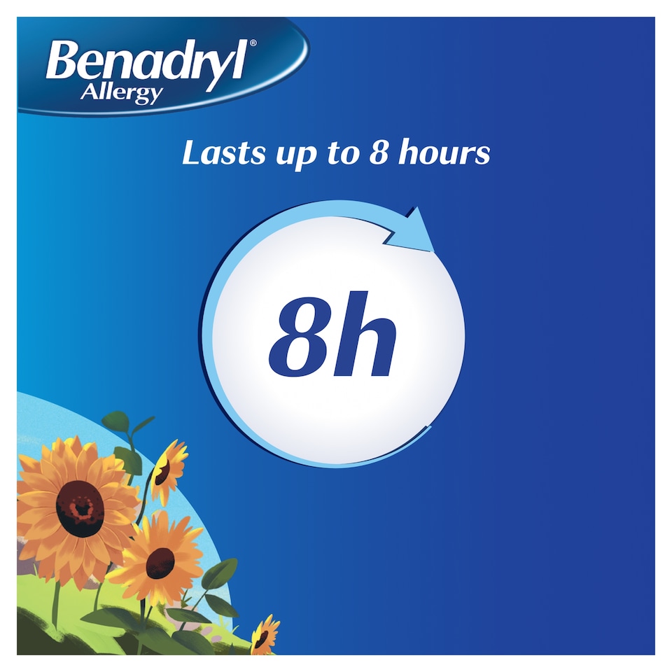 image 1 of Benadryl Allergy Relief Fast-Acting Antihistamine Hayfever 24 Capsules