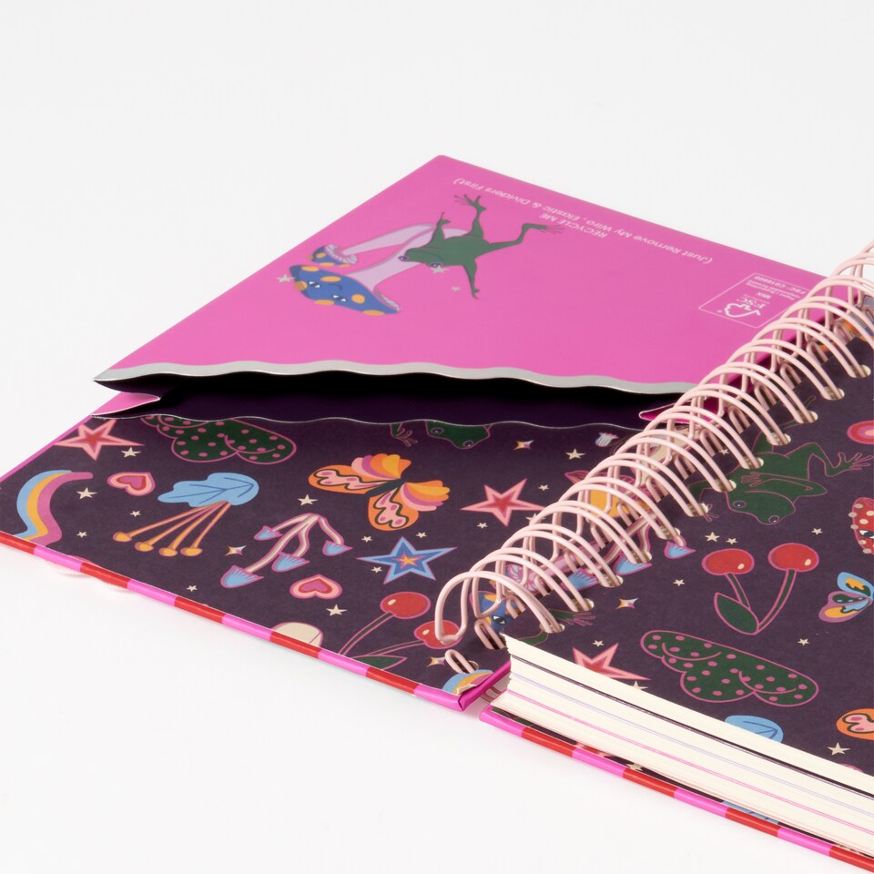 image 1 of Paperchase Magic Forest A5 Project Notebook