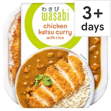 Wasabi Chicken Katsu Curry With Rice 450G