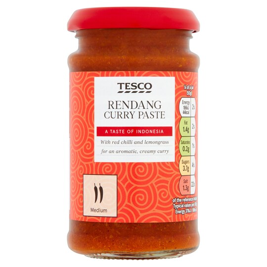 Tesco Rendang Paste 200G Tesco Groceries