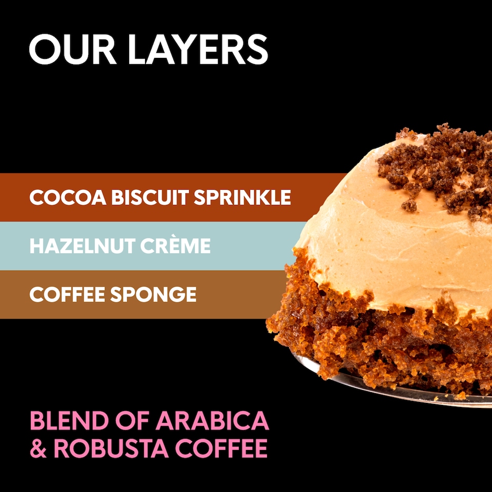 image 1 of Gu Coffee & Hazelnut Sponge Cake Pots 2 x 65g