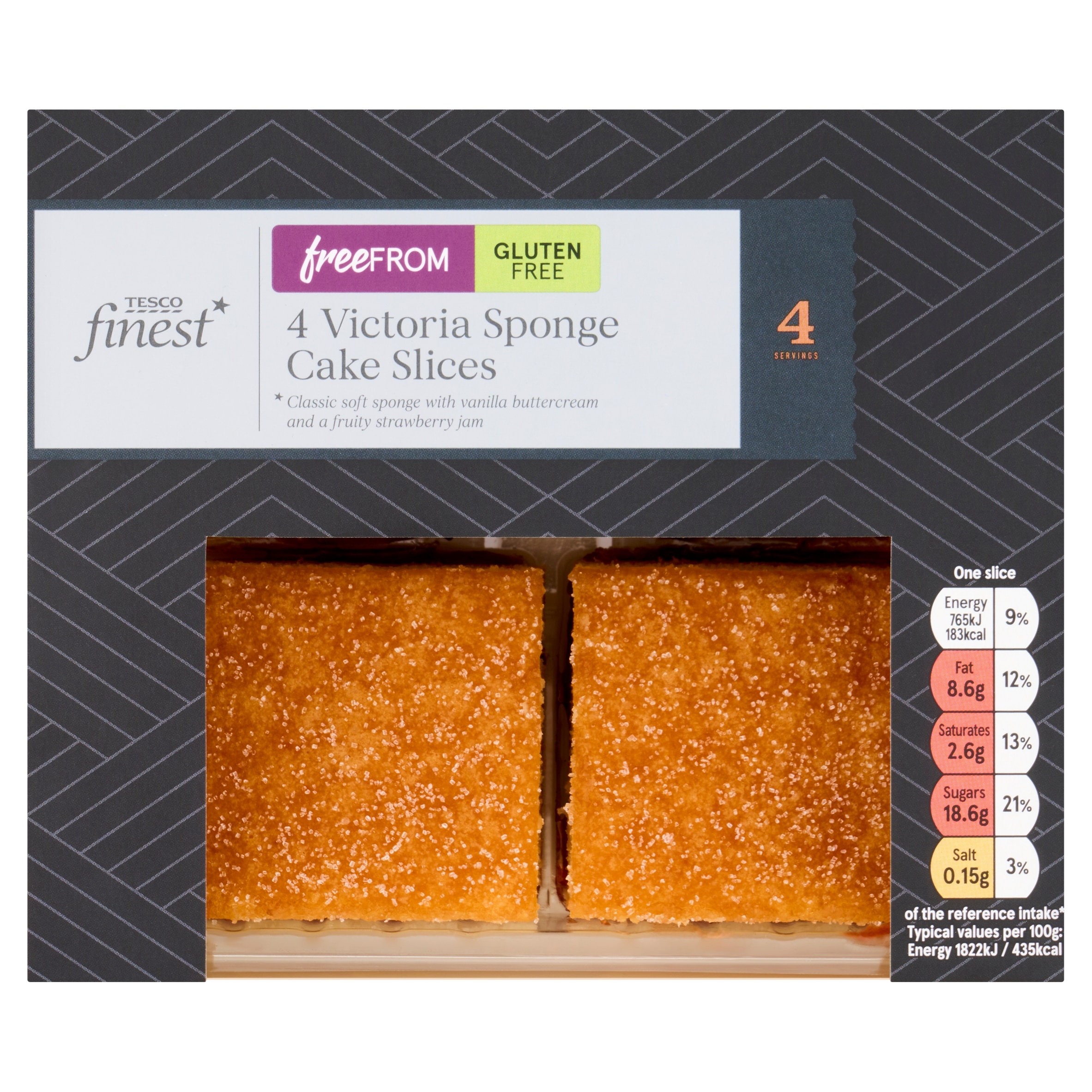 Tesco Finest Free From 4 Victoria Sponge Cake Slices Tesco Groceries tesco-finest-free-from-4-victoria-sponge-cake-slices-tesco-groceries