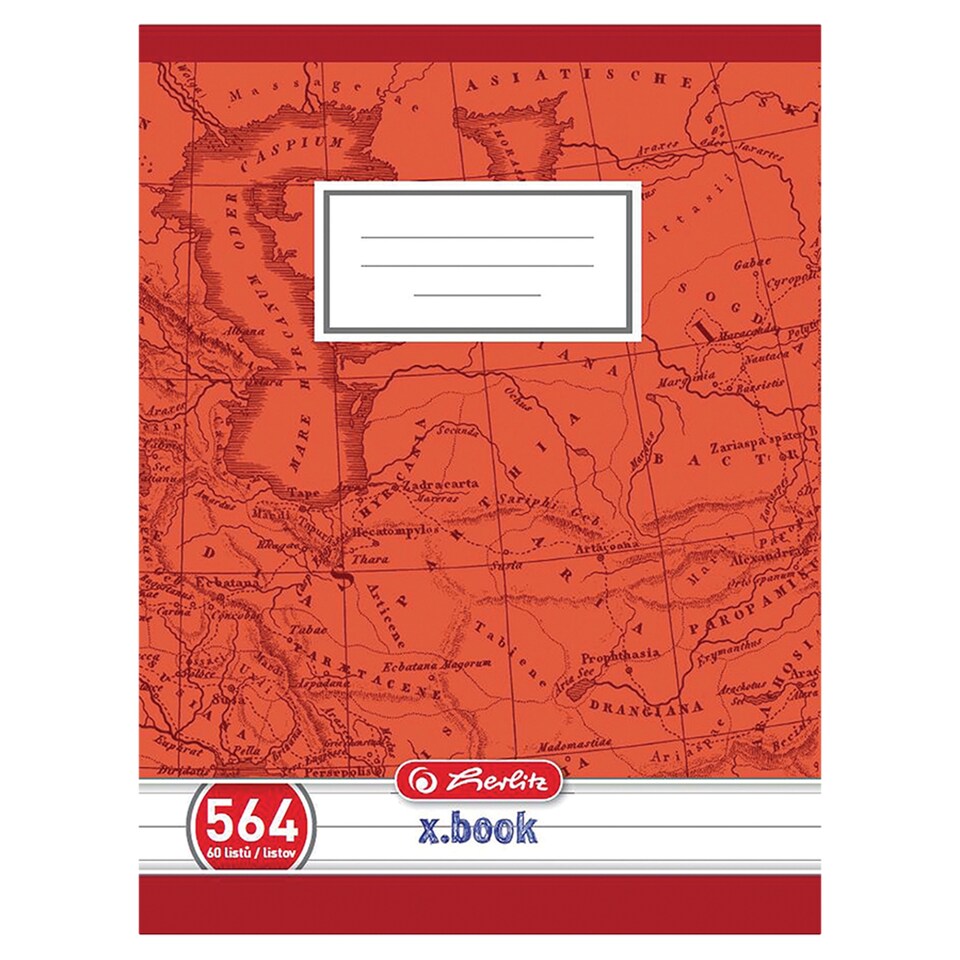 Herlitz Zošit 564 A5 linajkový 60 listov