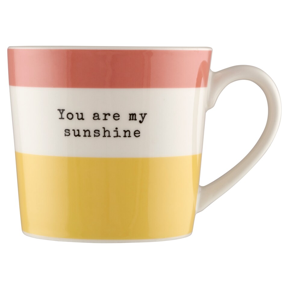 Tesco Sunshine Slogan Mug