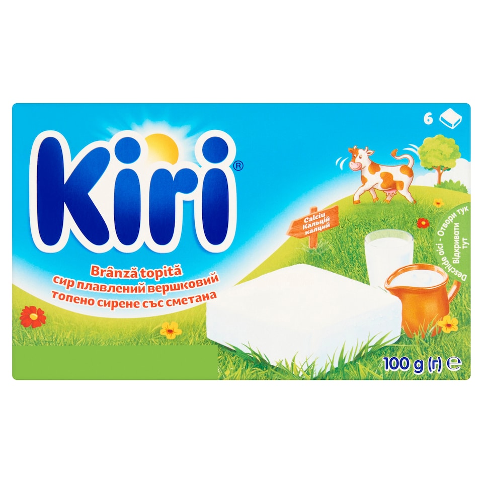 image 1 of Kiri Creamy, Spreadable, Processed Fat Milk Product 6 pcs 100 g