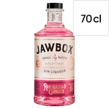 Jawbox Rhubarb & Ginger Gin Liqueur 70cl