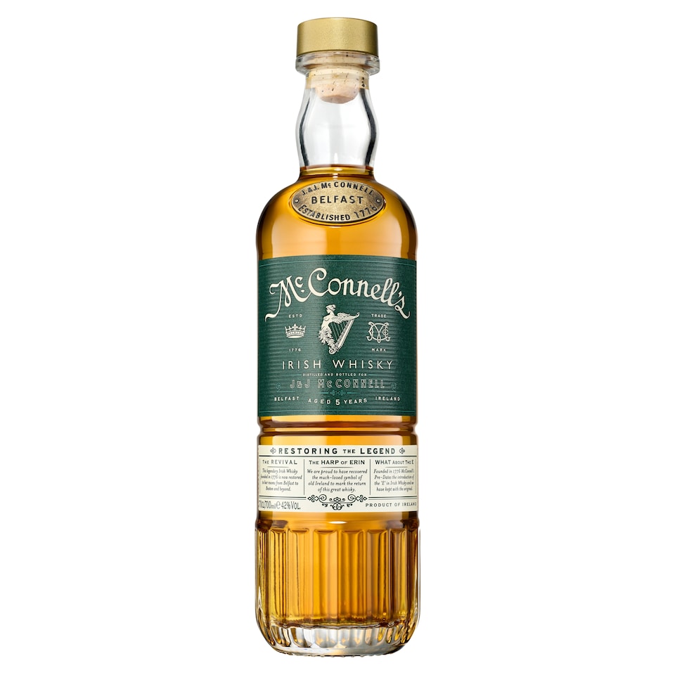 McConnell's 5yr Irish Whisky 700ml