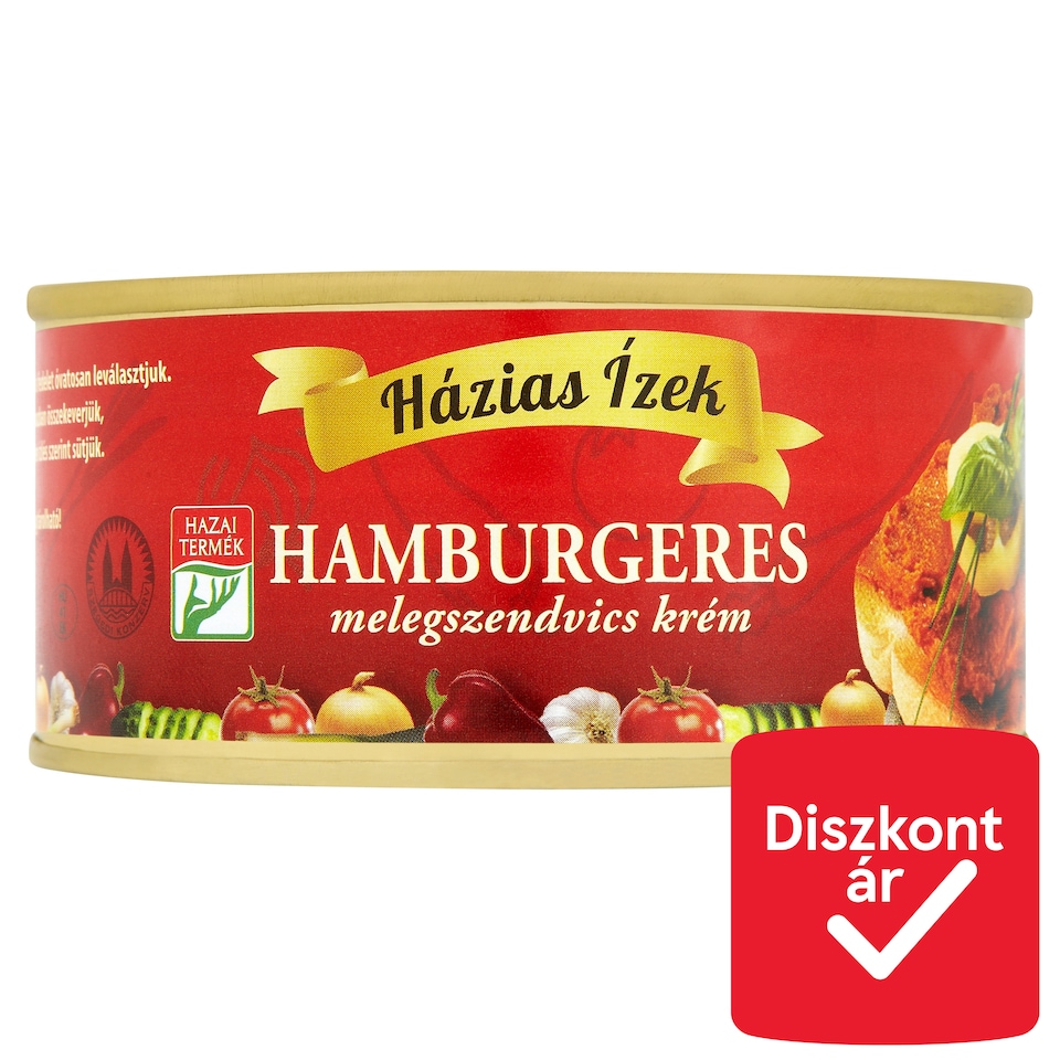 Házias Ízek hamburgeres melegszendvics krém 290 g
