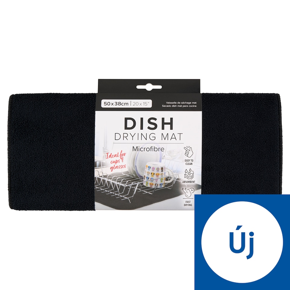 Microfibre Dish Drying Mat 50 cm x 38 cm
