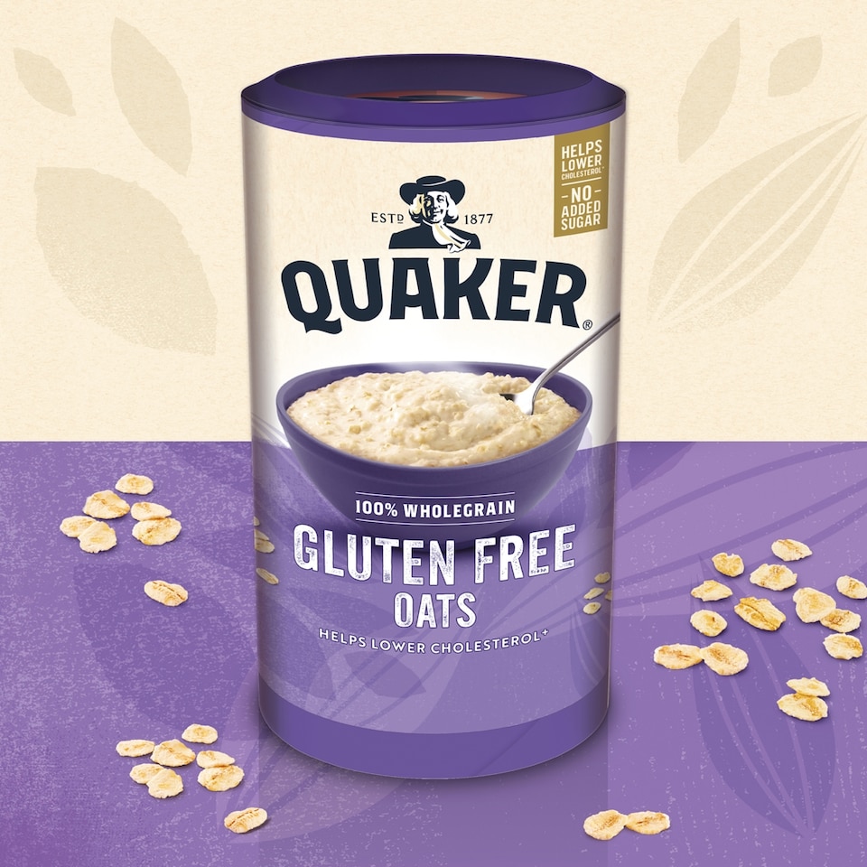 image 1 of Quaker Gluten Free Original Porridge Oats 510g