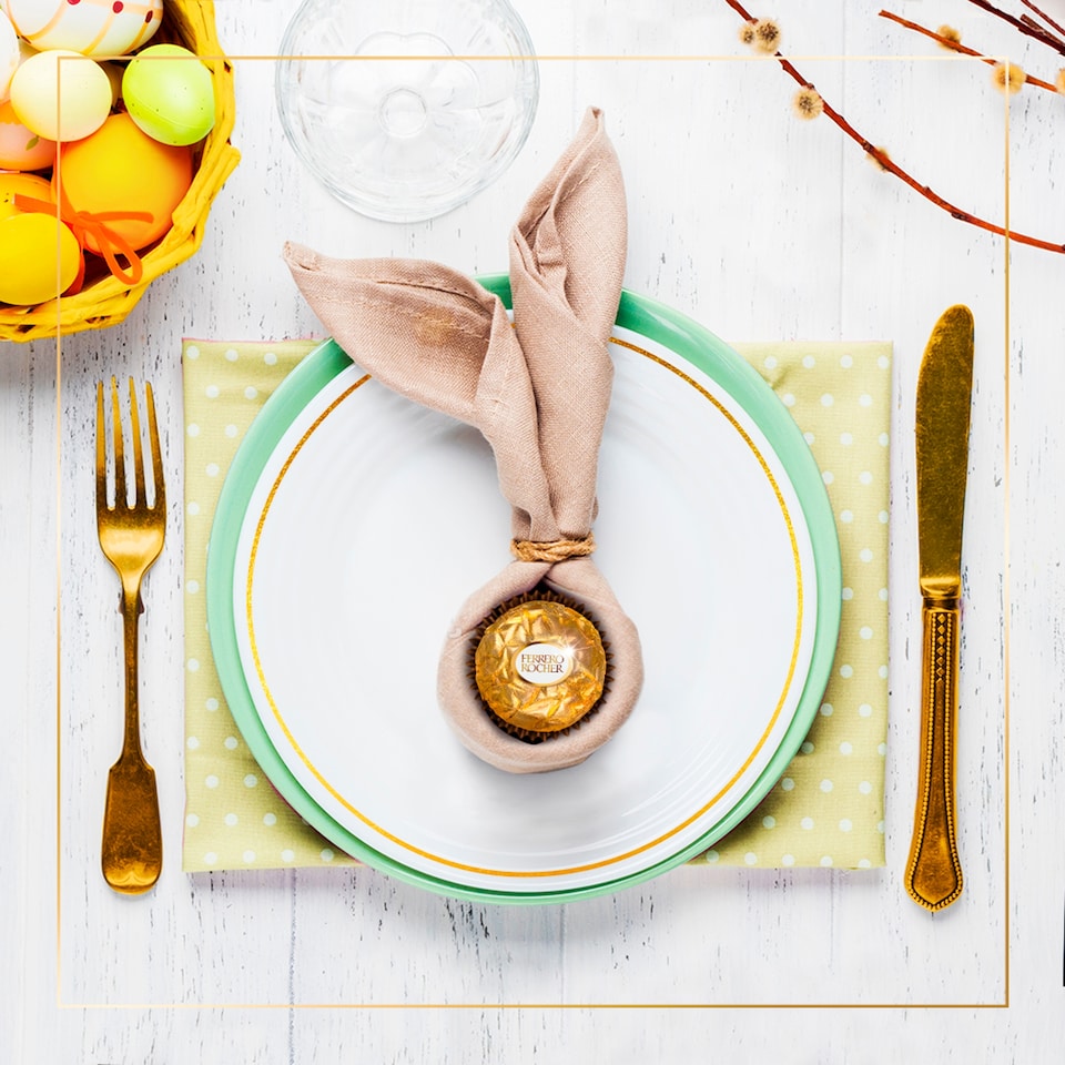 image 1 of Ferrero Rocher Golden Easter Egg 250G