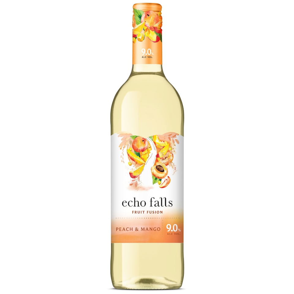 image 1 of Echo Falls Fruit Fusion - Peach & Mango 750ml