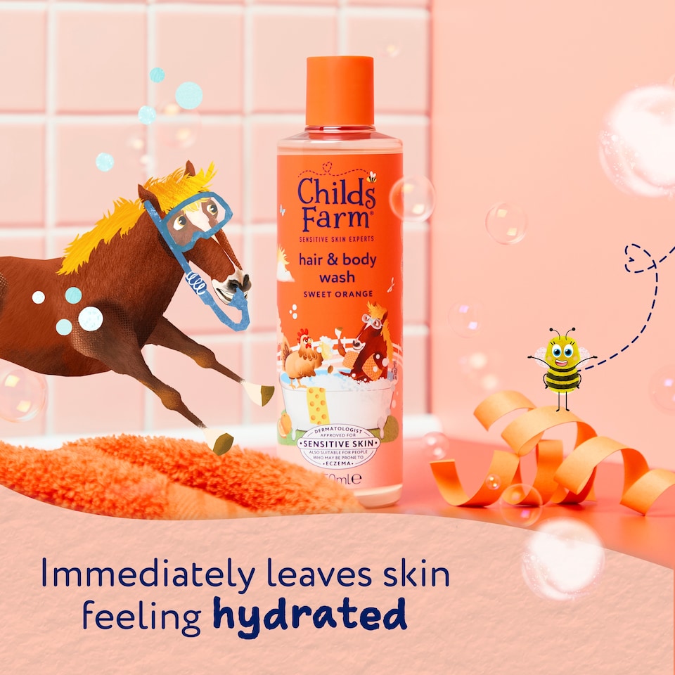 image 1 of Childs Farm Hair & Body Wash - Sweet Orange 250ml
