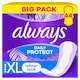 Always Dailies Extra Protect Long Plus Tisztasági Betét, 44 db  1. kép