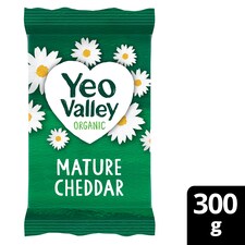 Yeo Valley Organic Cheddar Mature 300G