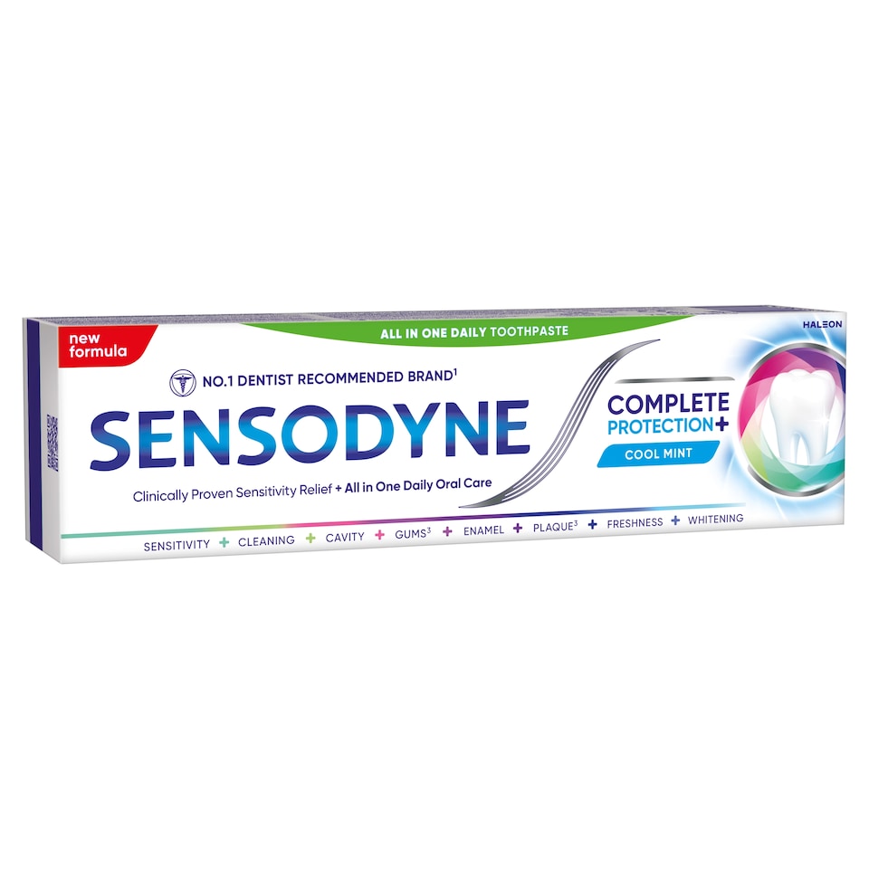 obrázok 1 z Sensodyne Complete Protection+ Cool Mint zubná pasta s fluoridom 75 ml