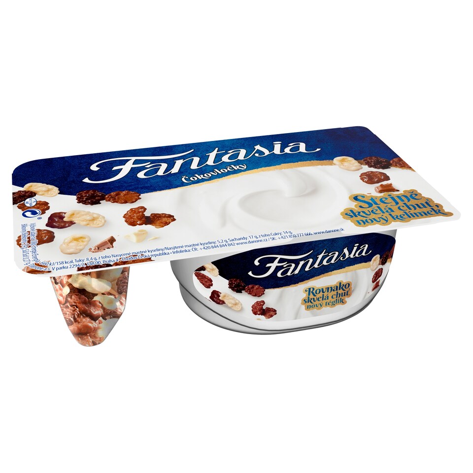 image 1 of Fantasia Yoghurt with Chocolate Flakes 106g