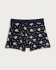 image 1 of F&F Cotton Rich Football Santa Print Trunks in Multi