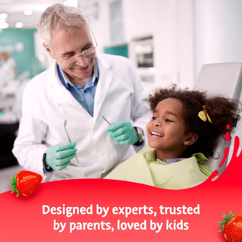 image 1 of Aquafresh 3-8Yrs Strawberry & Mint Toothpaste 75Ml