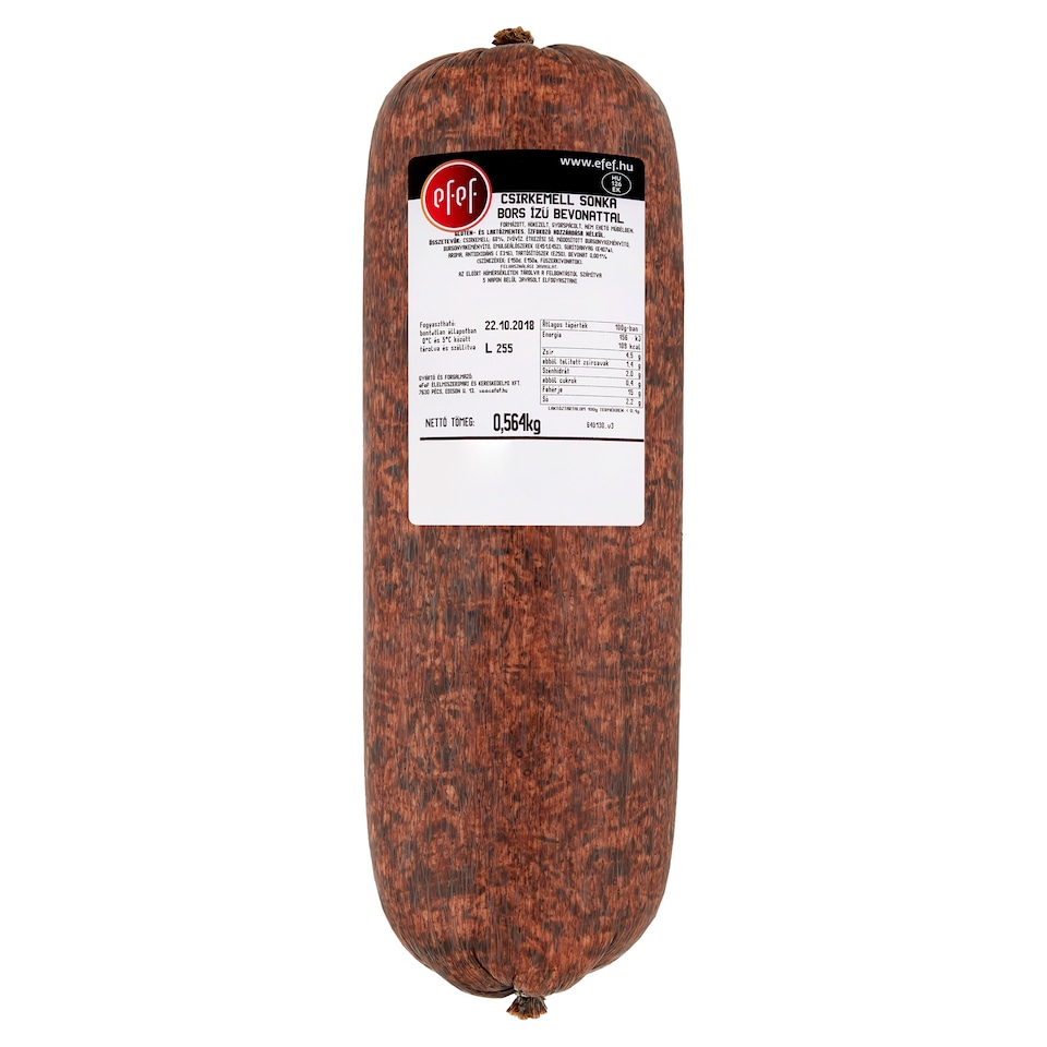 image 1 of eFeF Chicken Breast Ham with Pepper Flavour Coating