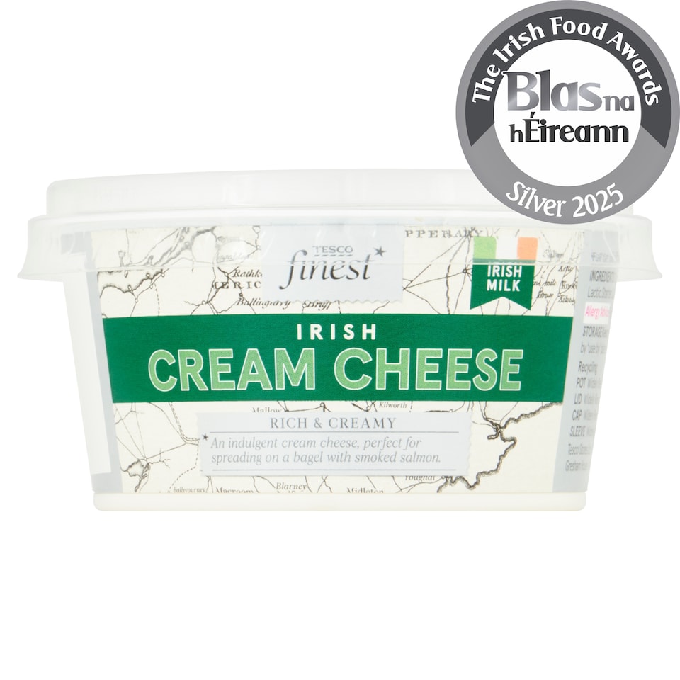 Tesco Finest Irish Cream Cheese 180g 
