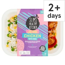 SLIM'S HEALTHY KITCHEN JERK CHICKEN WITH RICE 380G