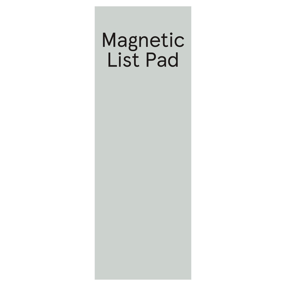 Tesco Magnetic List Pad 200 Pages