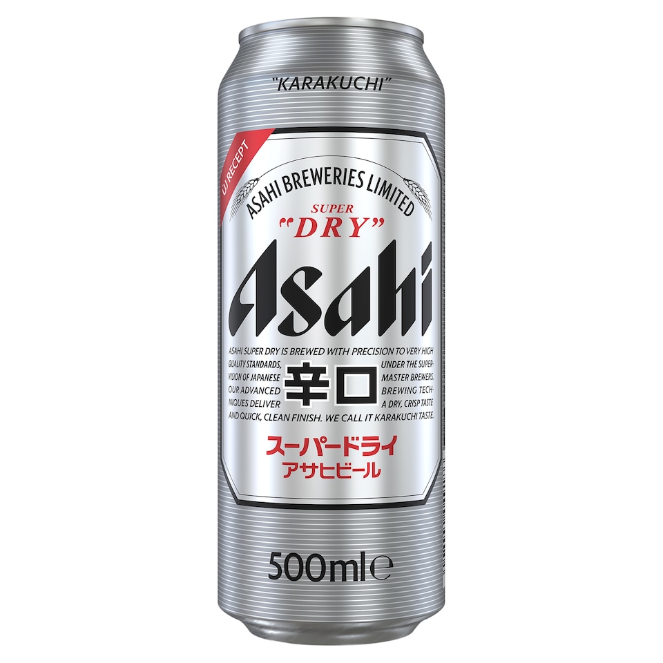 Asahi Super Dry világos sör 5% 500 ml