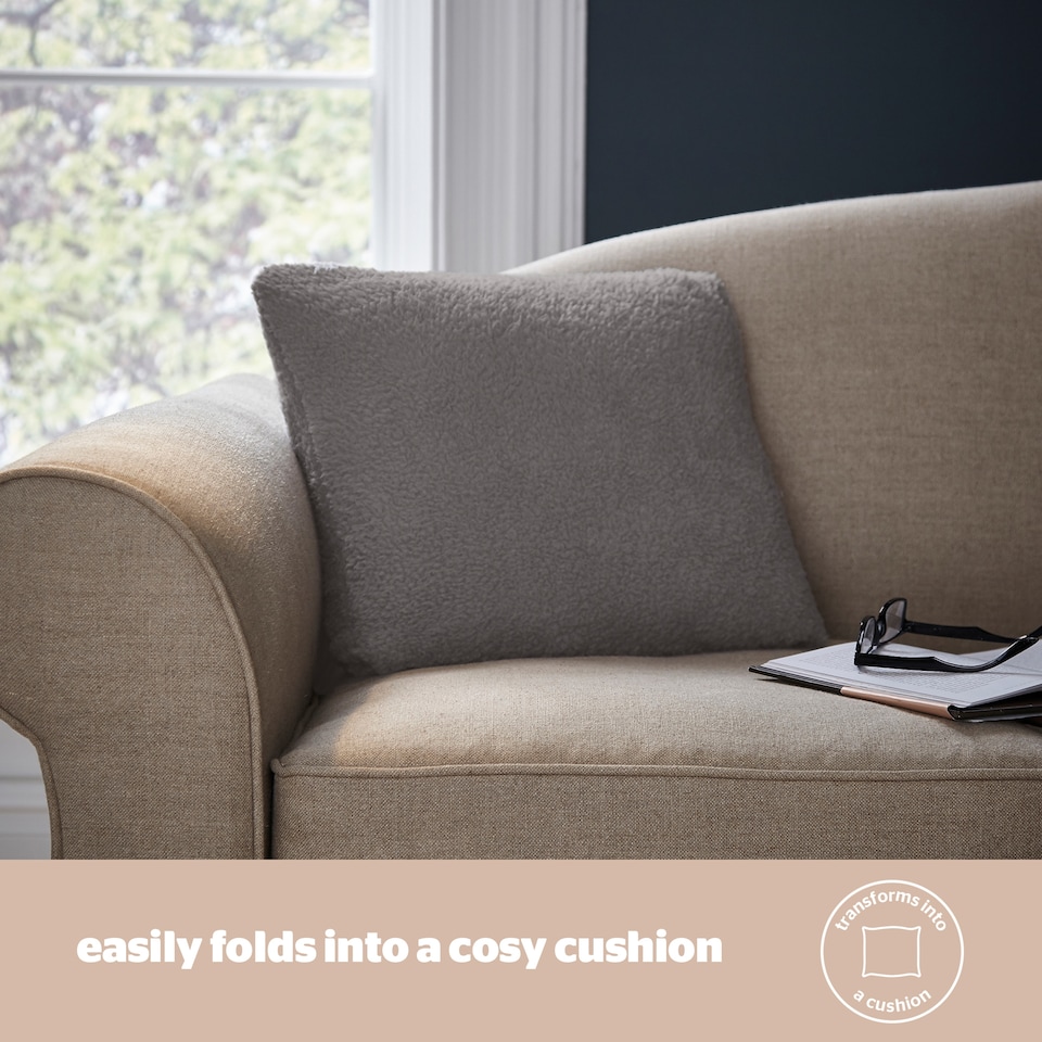 image 1 of Silent Night Charcoal Snugsie Blanket