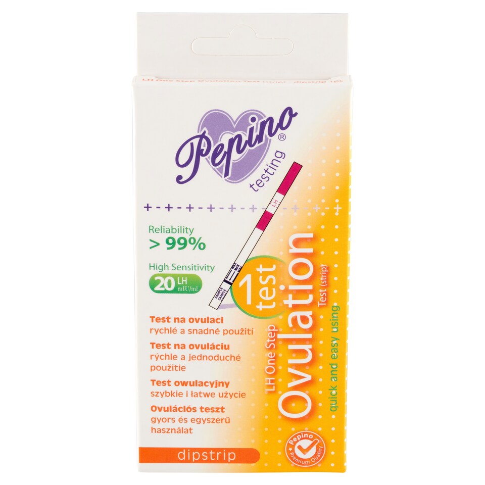 obrázok 1 z Pepino Test na ovuláciu 1 ks