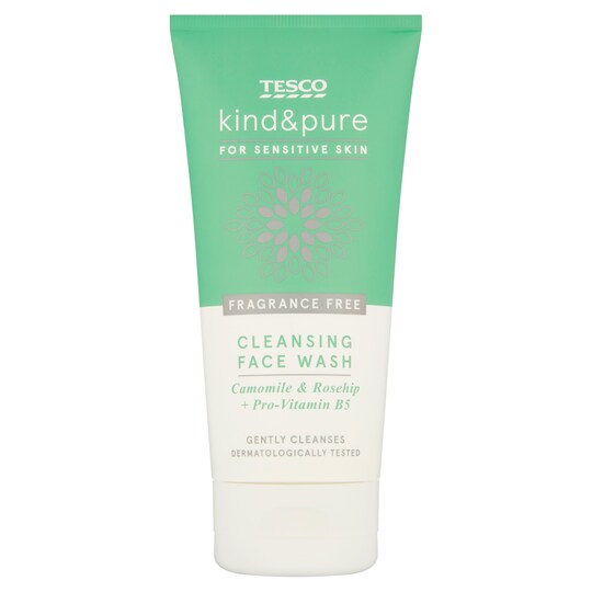 Tesco Kind And Pure Cleansing Face Wash 150Ml Tesco Groceries