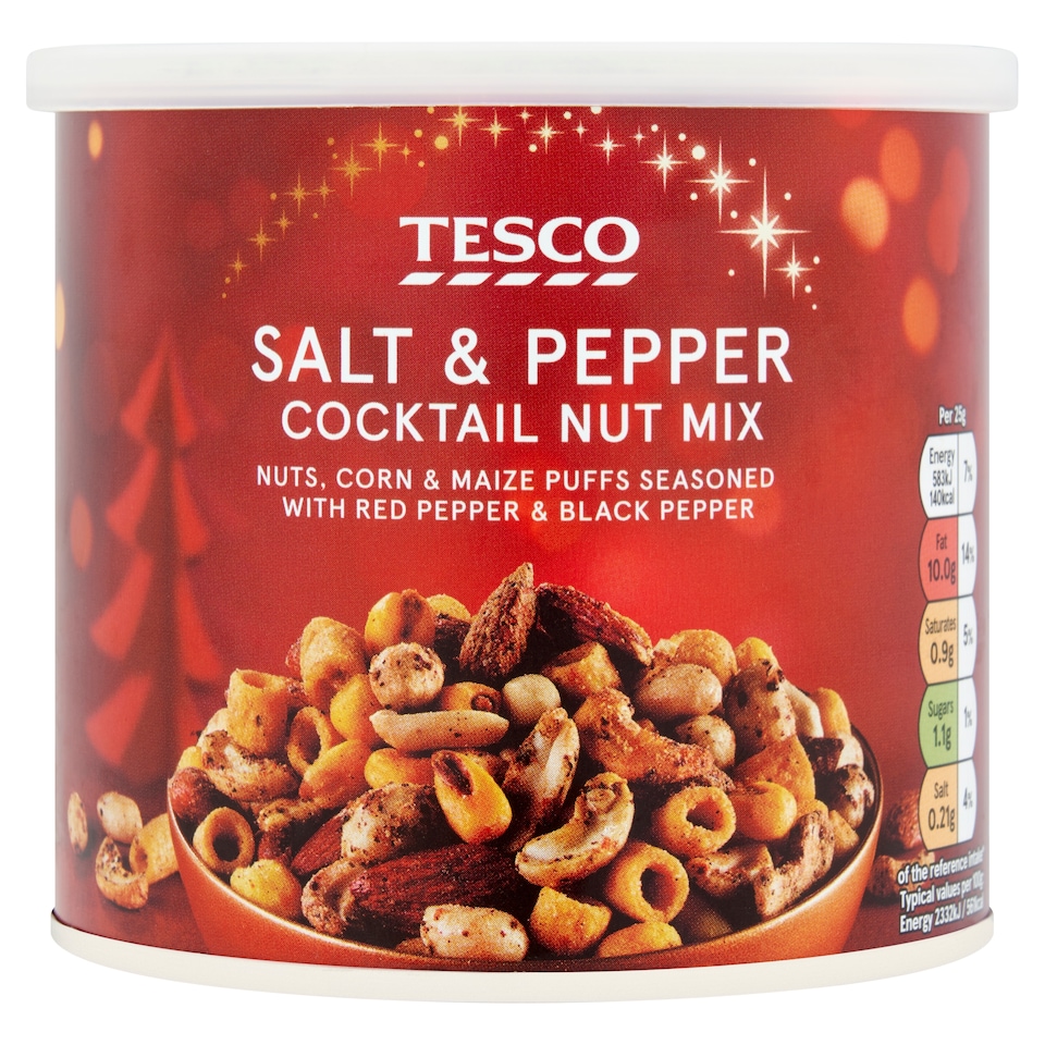 Tesco Salt & Pepper Nut Mix 250g