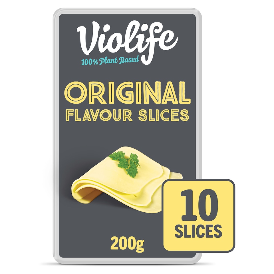 Free From Violife Sliced Cheese Alternative 200G
