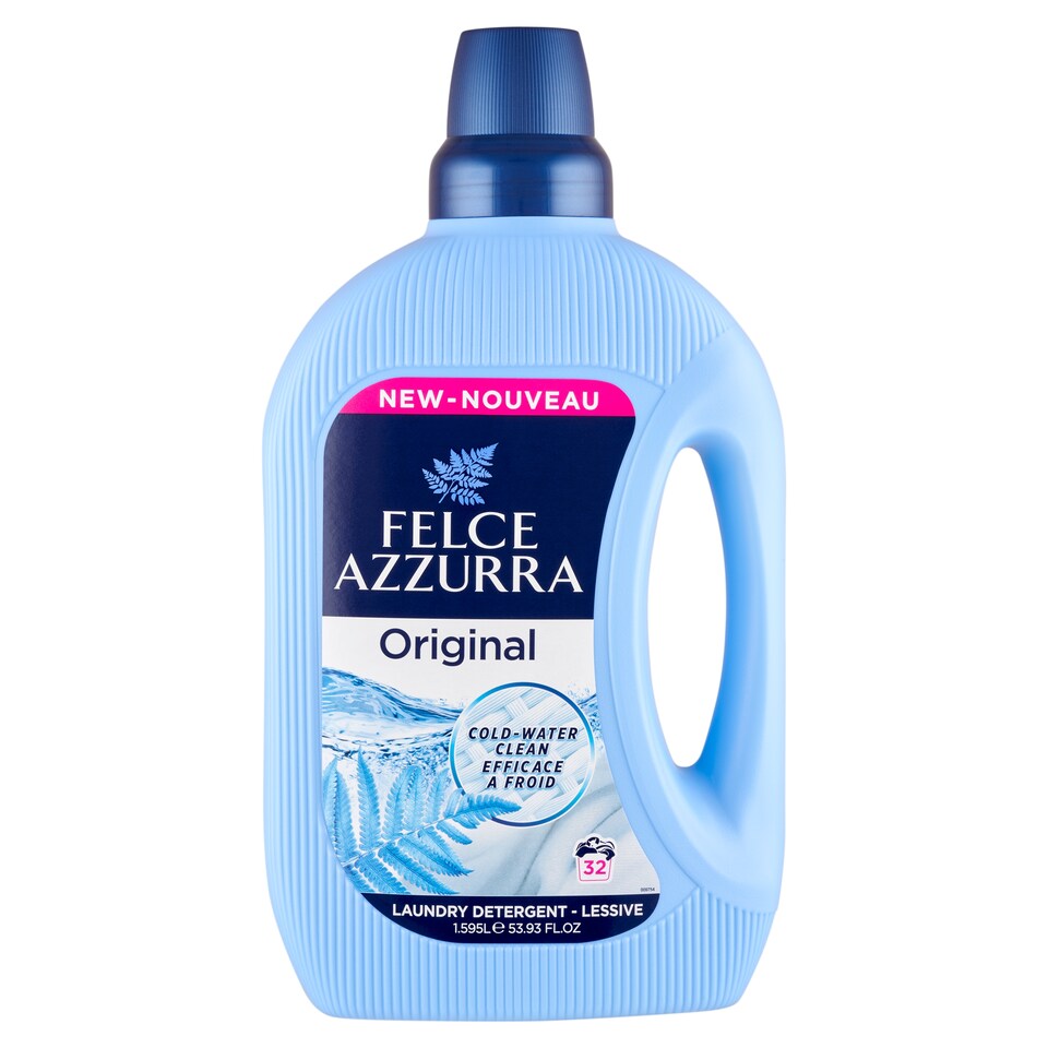 Felce Azzurra Original Liquid Laundry Detergent 32 Washes 1,595 l