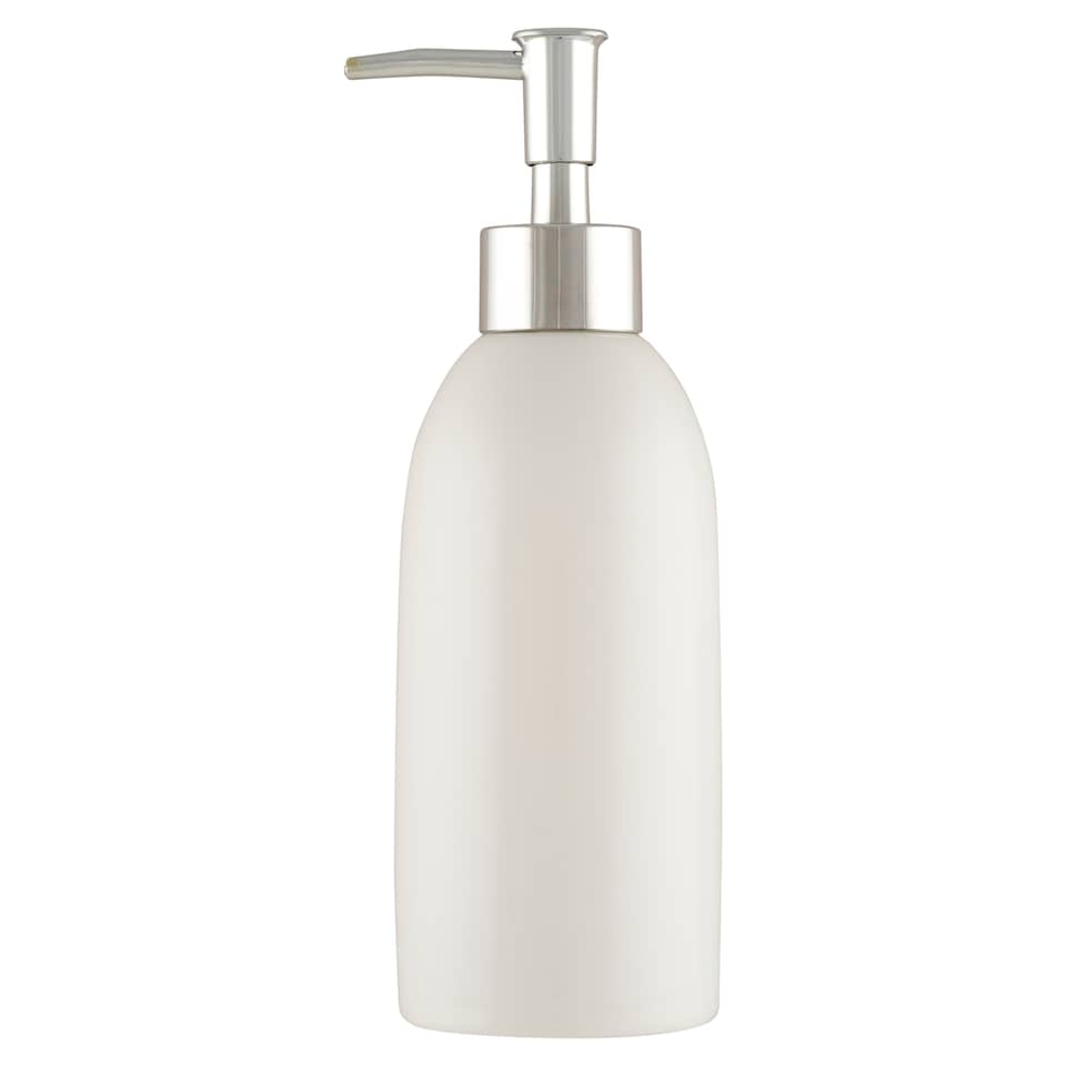 F&F Home White Ceramic Soap Dispenser