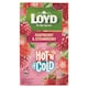 obrázok 1 z Loyd Hot'n Cold bylinno-ovocný čaj s príchuťou maliny a jahody 15 x 2 g (30 g)