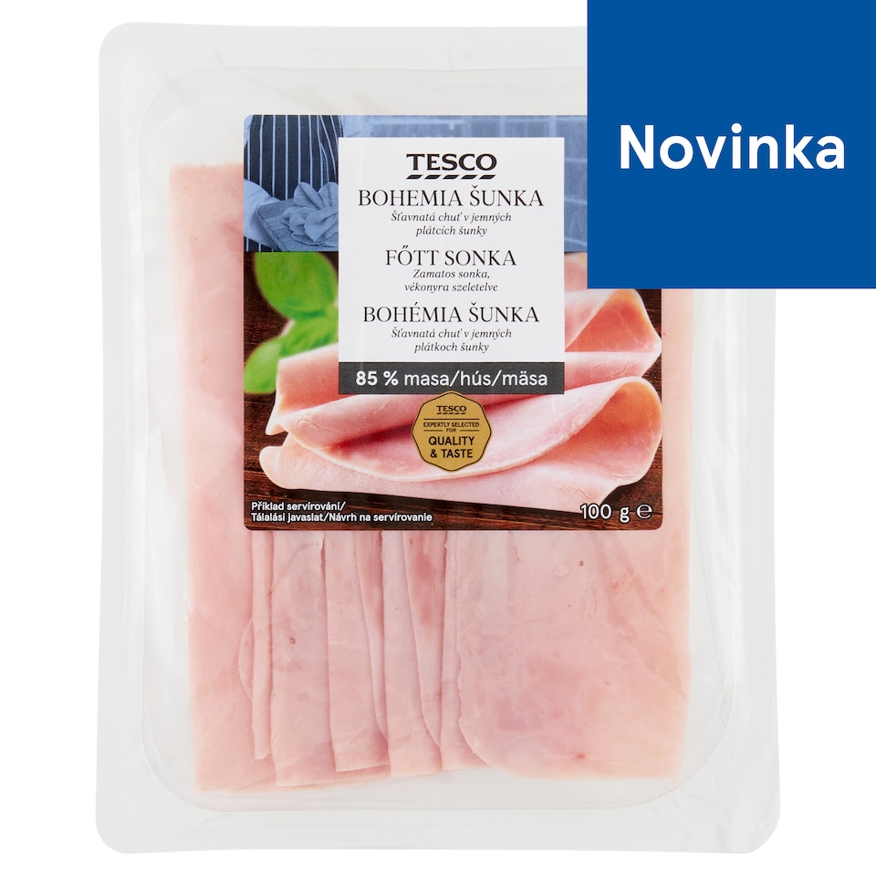 Tesco Bohemia Ham 100 g
