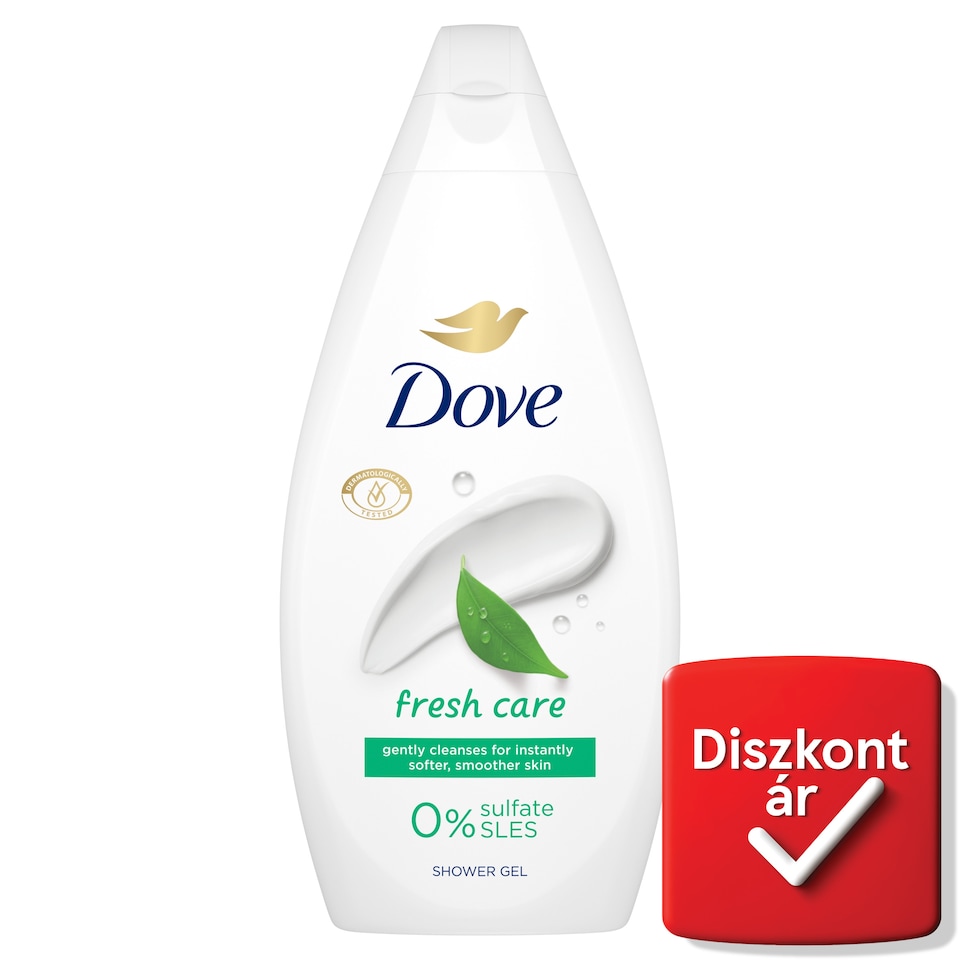 Dove Fresh Care krémtusfürdő 450 ml