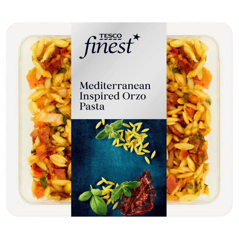 Tesco Finest Mediterranean Inspired Orzo Pasta 220G